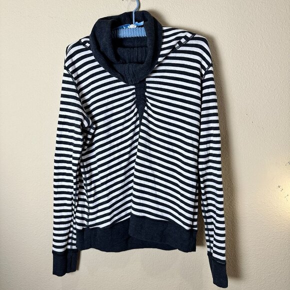 Lululemon Reversible In A Cinch Long Sleeve Funnel Neck Tee Top Size 10 - Picture 7 of 9